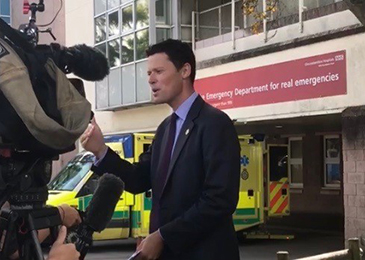 Health Secretary makes statement about Cheltenham A&E to House of Commons